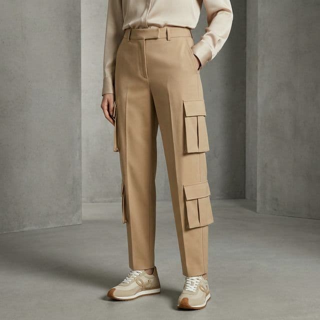 Cargo Utility Pants Sand